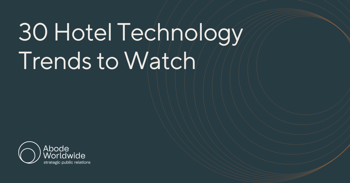 Abode - hotel technology trends