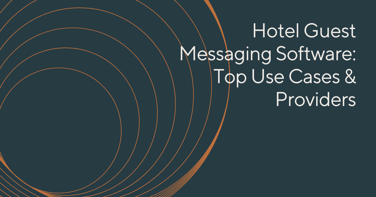 Hotel Guest Messaging Software